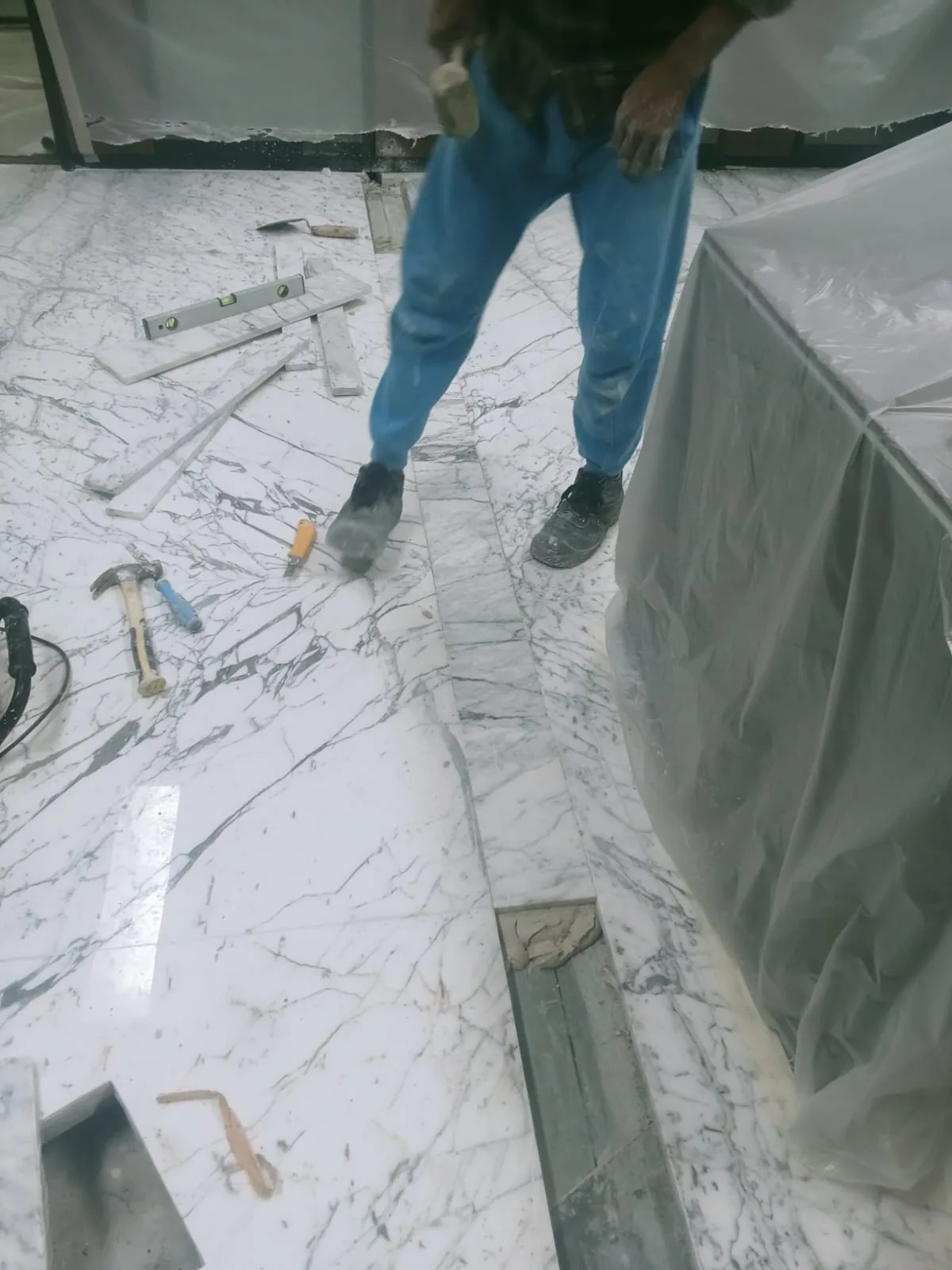 Marble Flooring Repair & Replacement at Ministry of Education and Higher Education